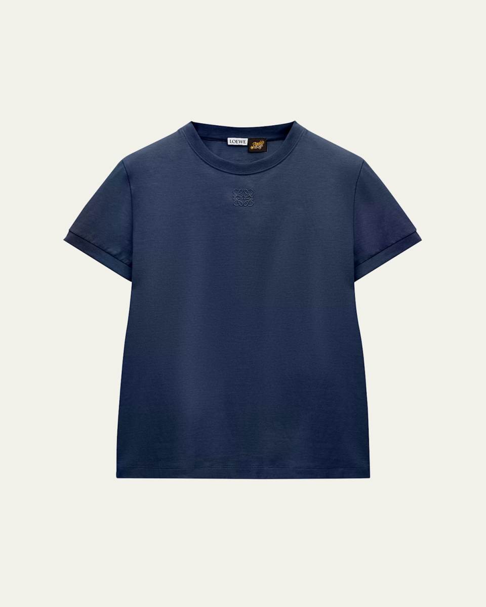 Anagram Openwork Lace T-Shirt